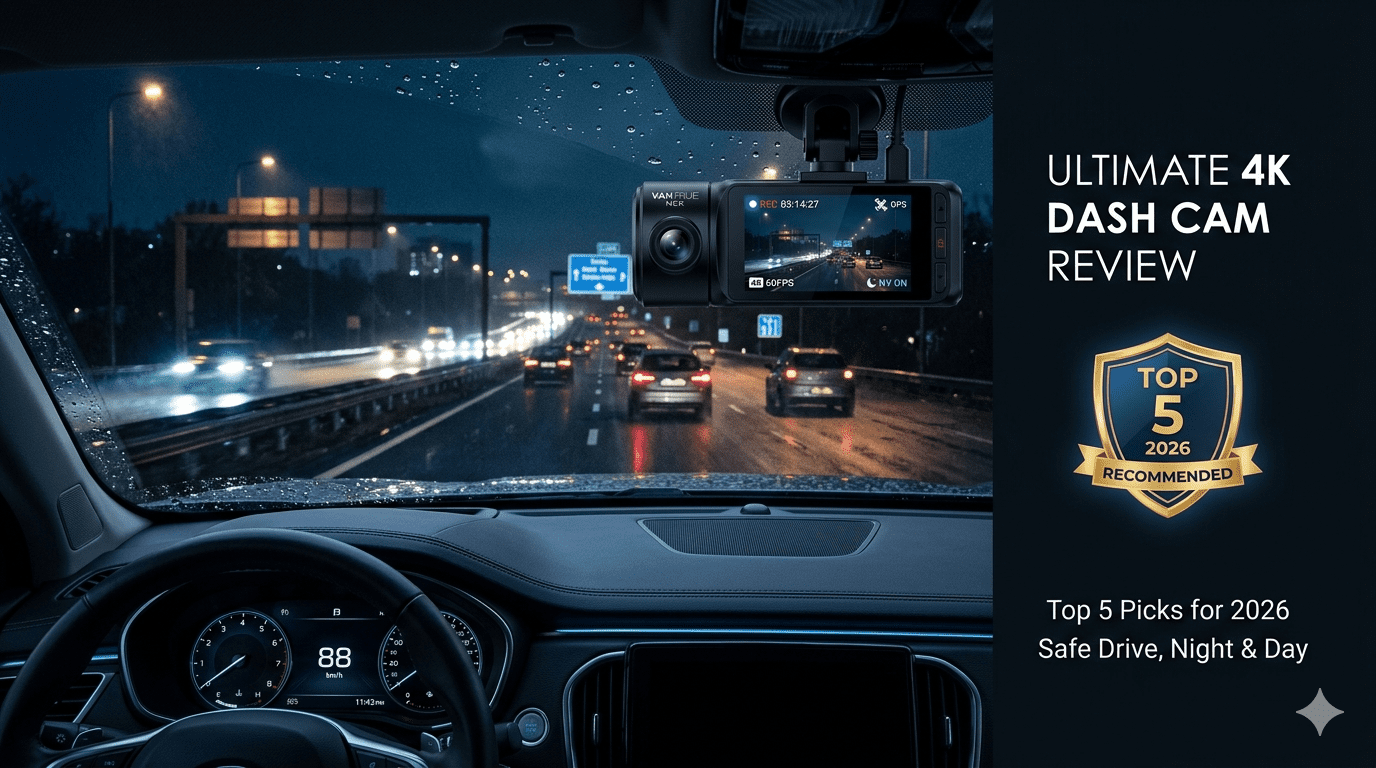 Best Dash Cams 2026 – Top 5 4K Dash Cams for Cars Reviewed